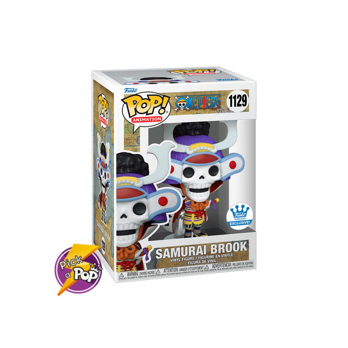 FUNKO - ONE PIECE SAMURAI BROOK FUNKO POP EXCLUSIVO 1129