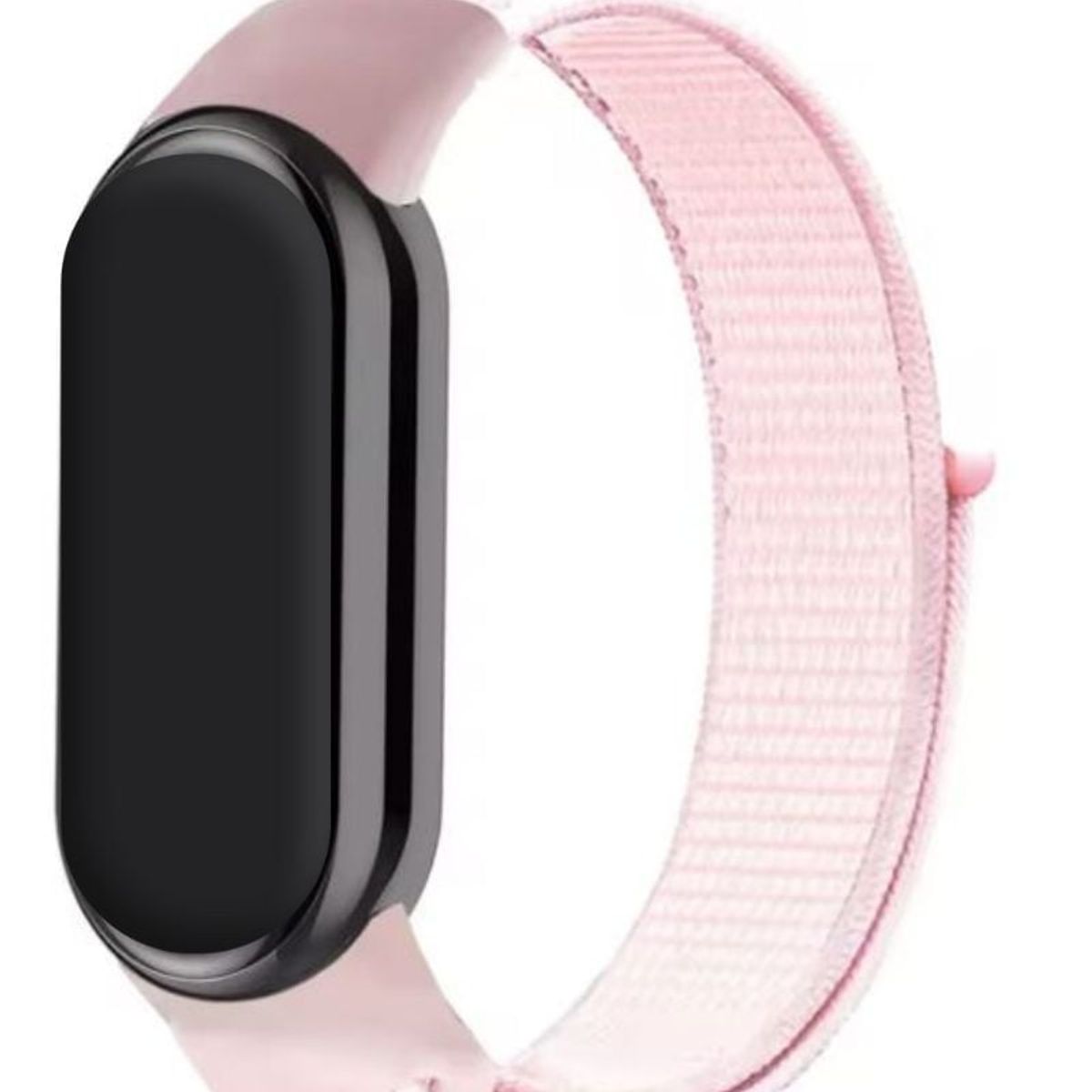 GENERICO - CORREA NYLON PARA  XIAOMI BAND 8 ROSA