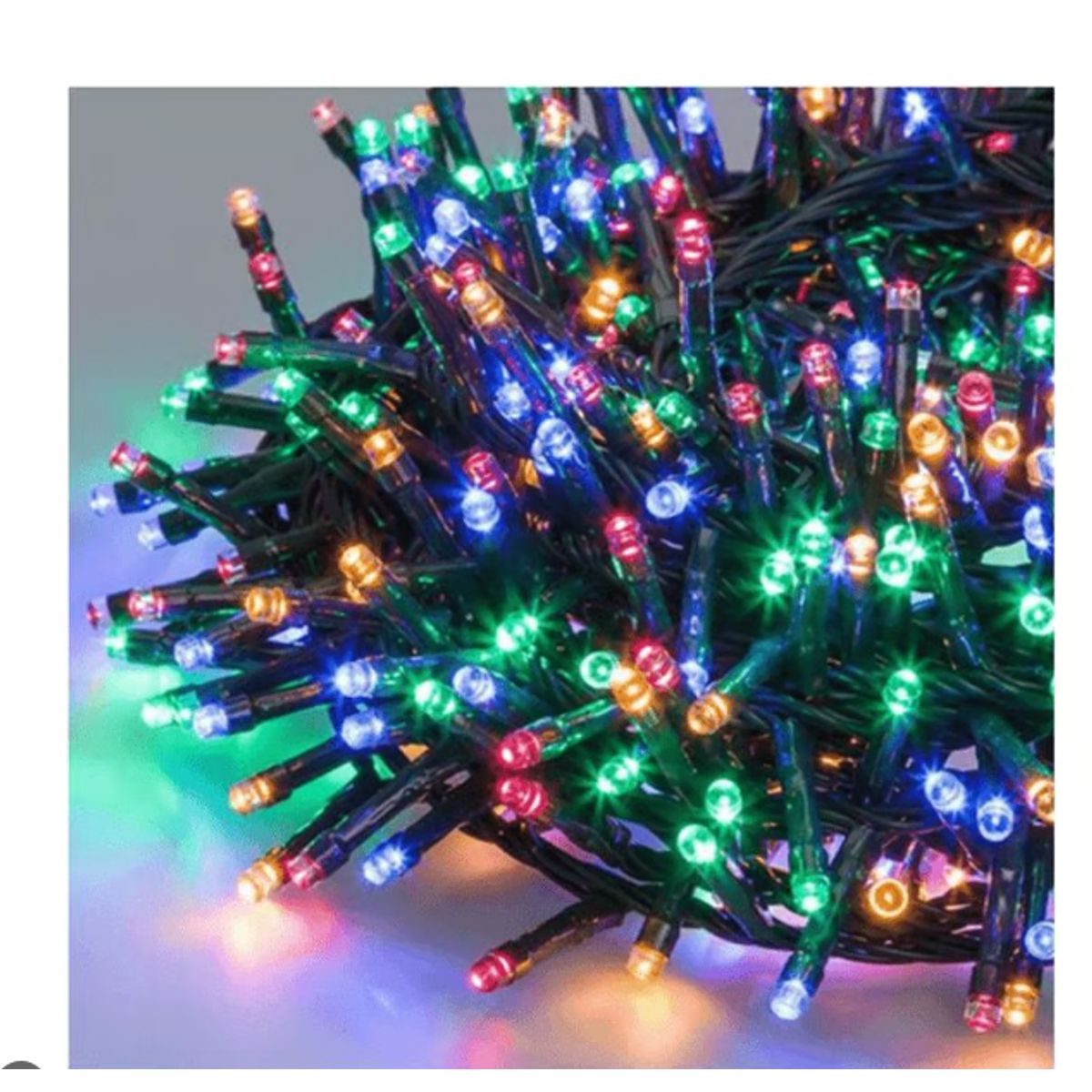 GENERICO - Luces para Árbol 100 Led Multicolor  musical