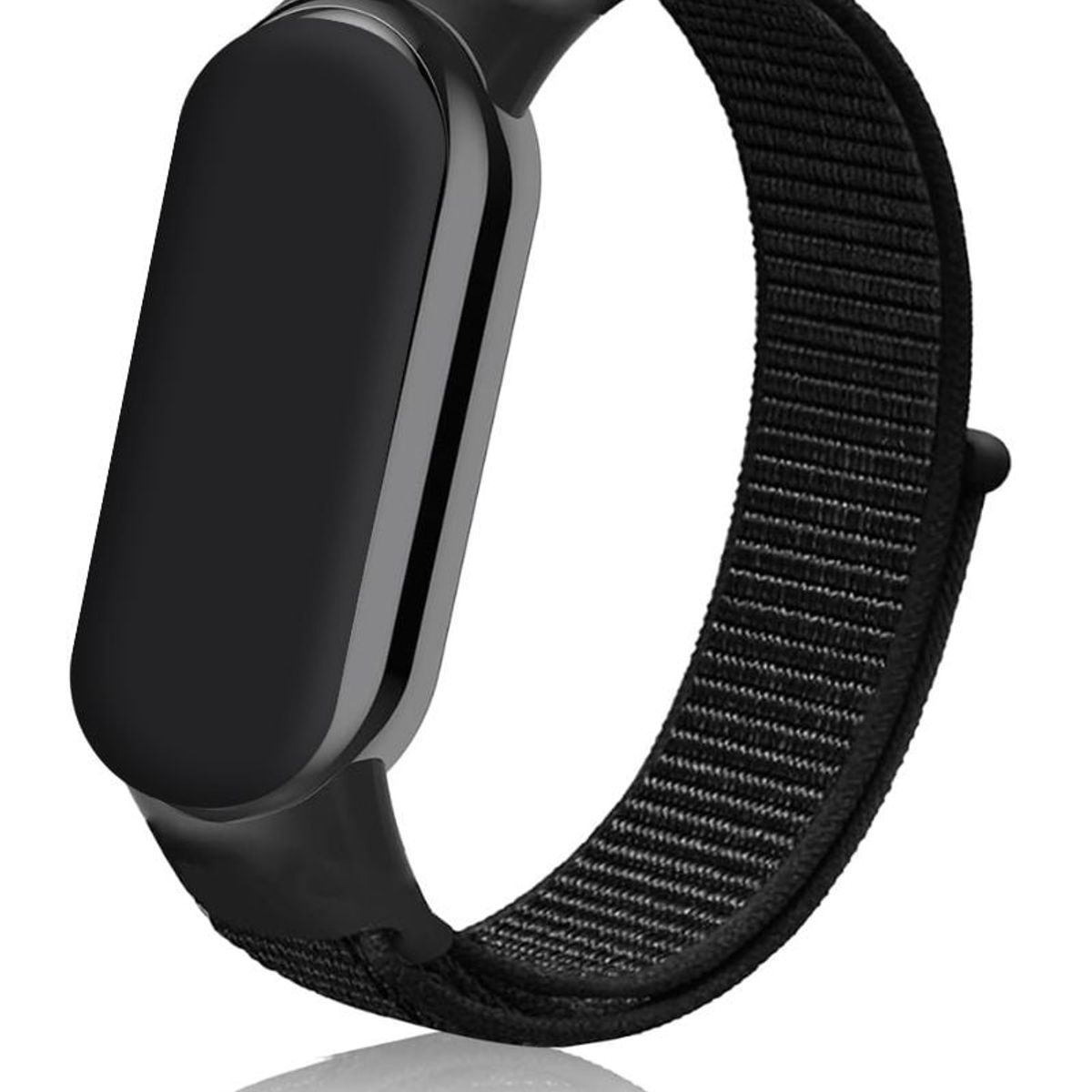 GENERICO - CORREA NYLON PARA XIAOMI BAND 8 NEGRO
