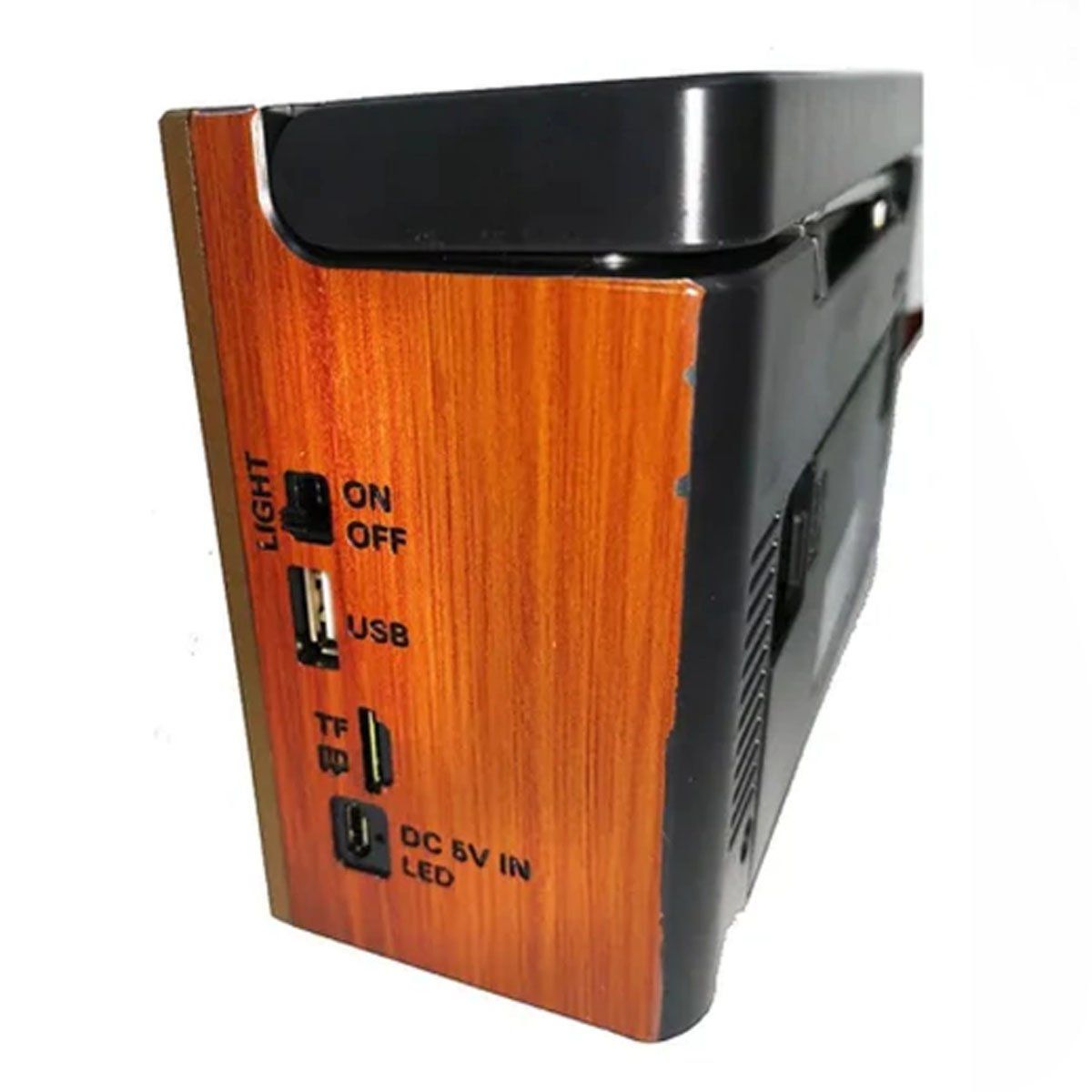 SEISA - Radio Portatil AM FM  Vintage Retro Bluetooth Mp3 Recargable Seisa