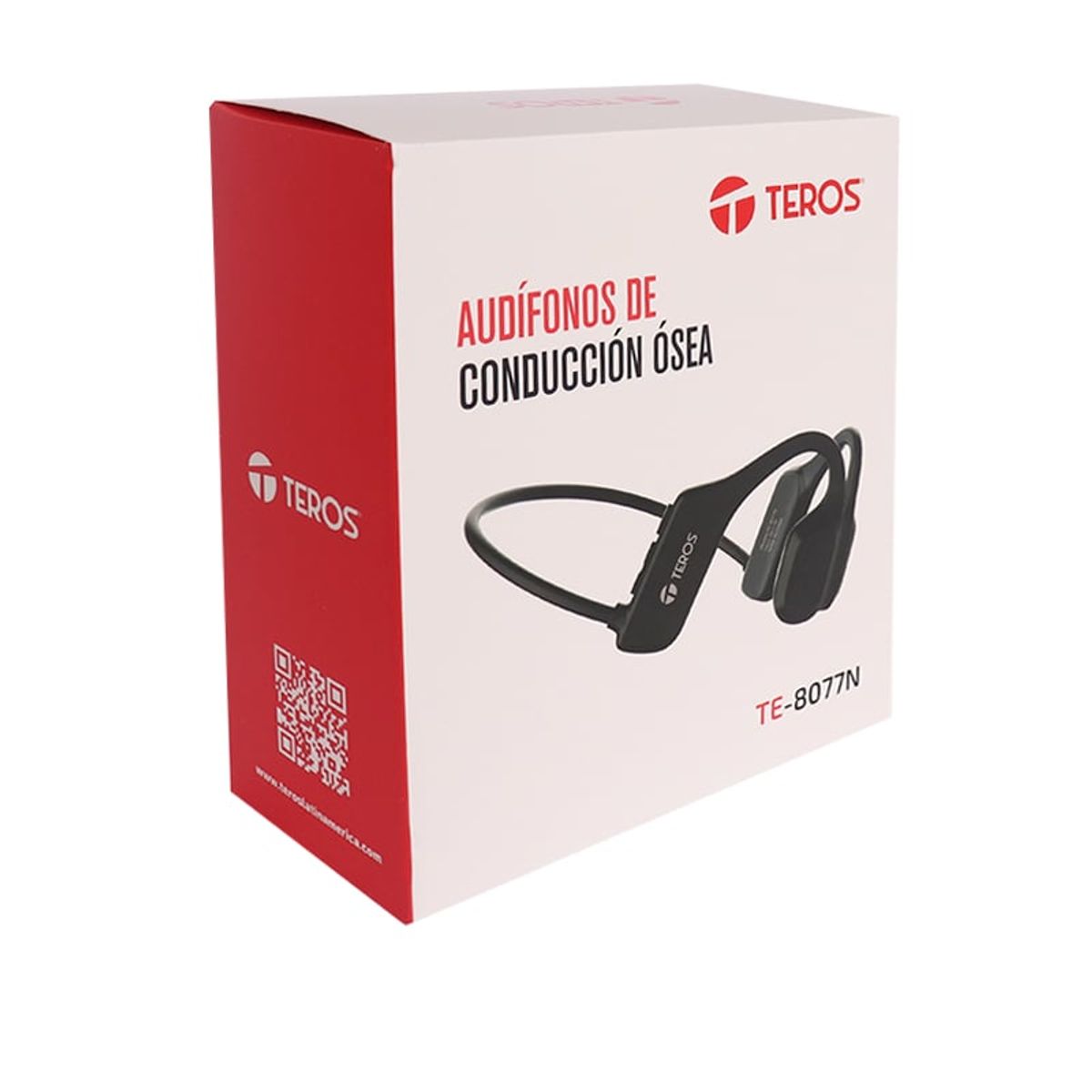 TEROS - AUDÍFONOS DE CONDUCCIÓN ÓSEA TEROS TE-8077N BLUETOOTH NEGRO