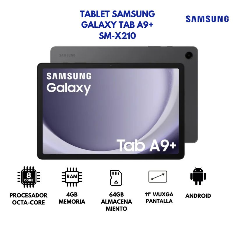 SAMSUNG - TABLET SAMSUNG GALAXY TAB A9+ 4GB 64GB 11