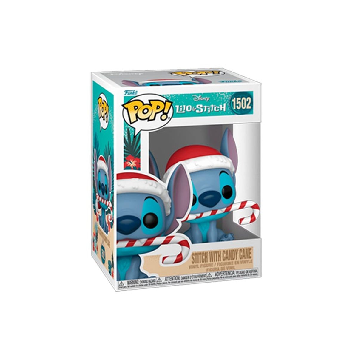 FUNKO - STITCH WITH CANDY CANE FUNKO POP NAVIDEÑO 1502