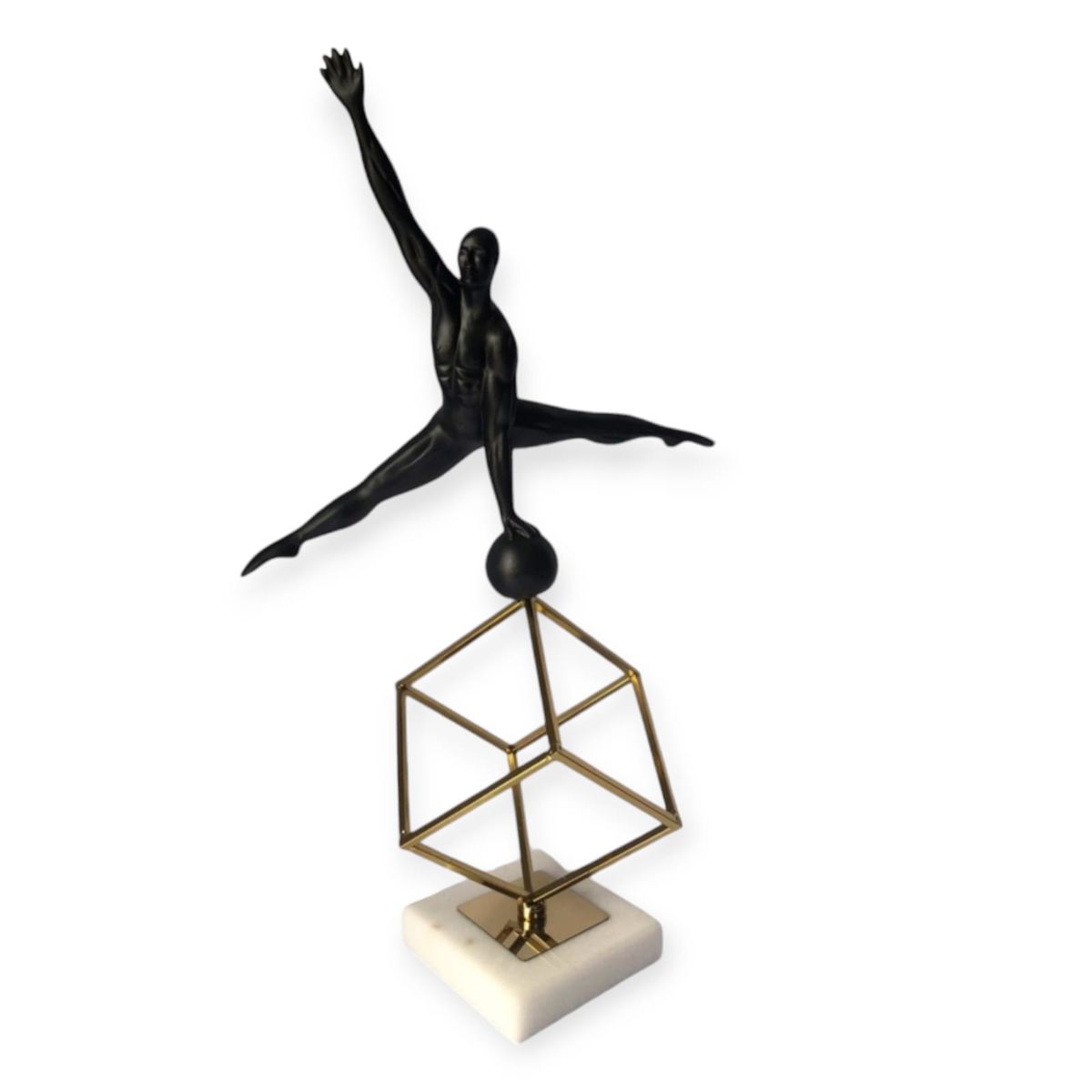 GENERICO - Escultura Gimnasta 40 x27 cm