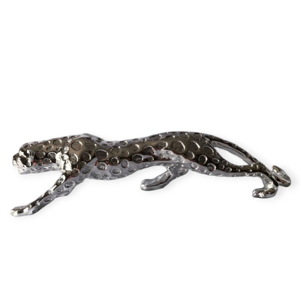 GENERICO - Escultura Leopardo 51x14 cm