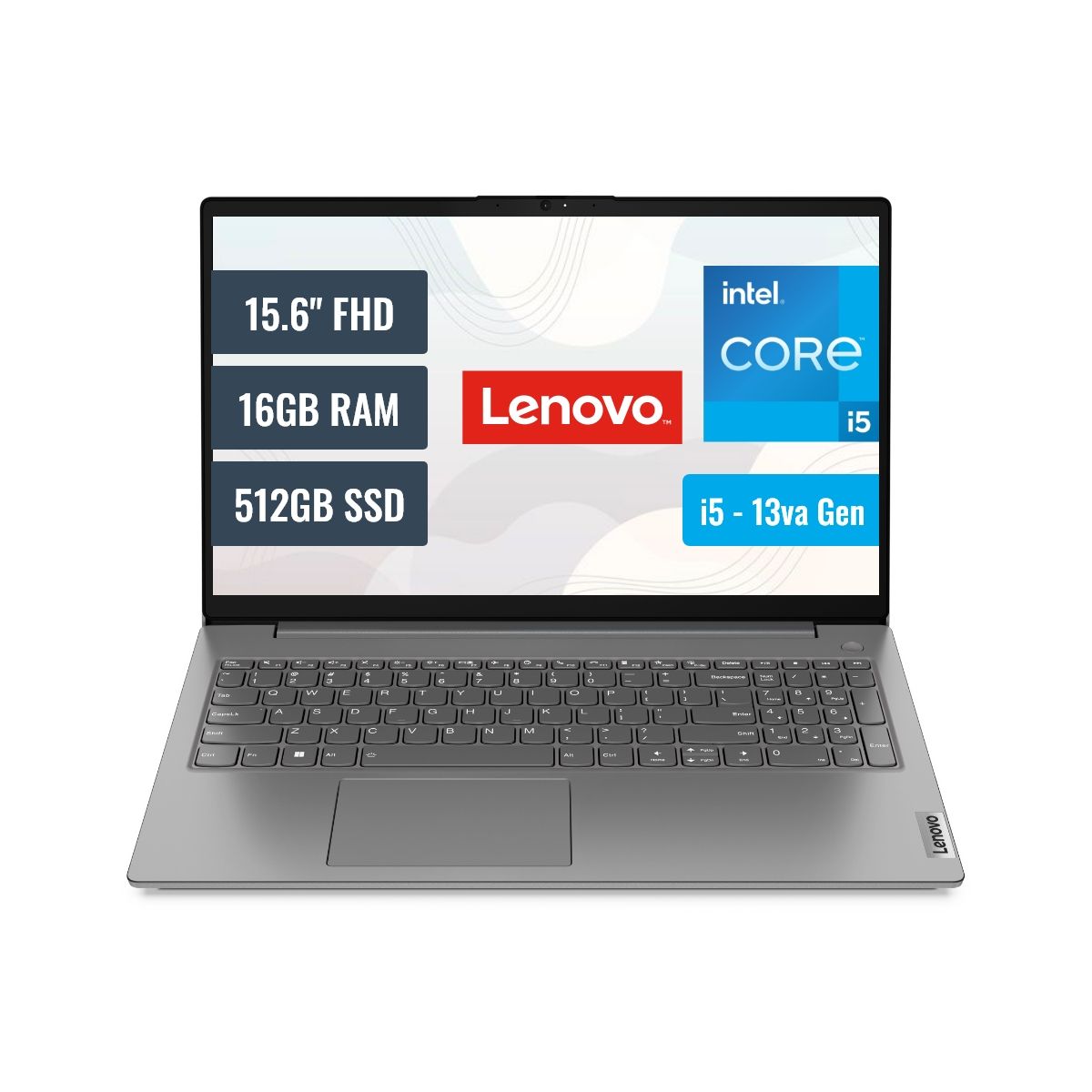 LENOVO - Laptop Lenovo V15 G4 Intel Core i5 13420H 16GB RAM 512GB SSD 15.6 FHD FreeDOS