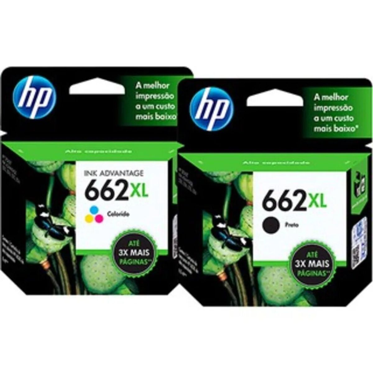 HP - Kit Tinta HP 662XL Negro Tricolor