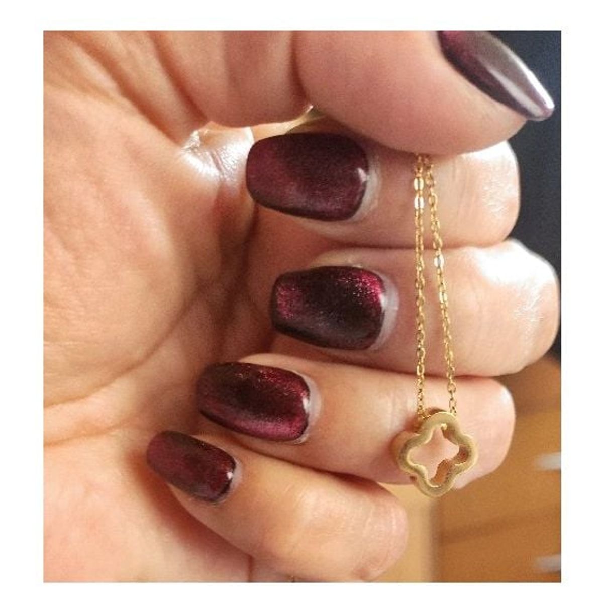 OEM - Collar Mujer Trebol Amuleto Buena Suerte Fino Acero Inoxidable 316L