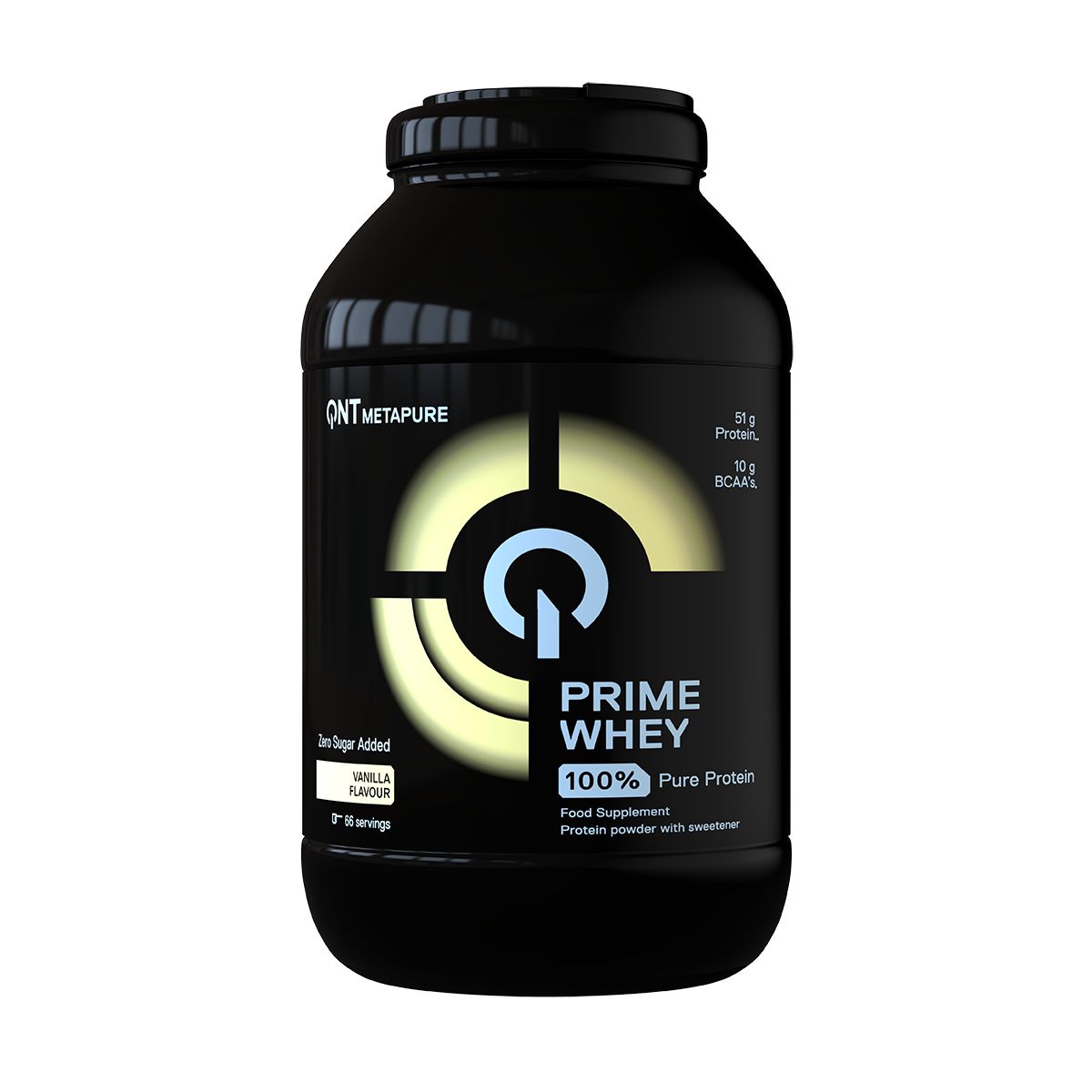 QNT - Proteina Prime Whey 4.4 Lb Vainilla + Creatina 300g + Shaker QNT