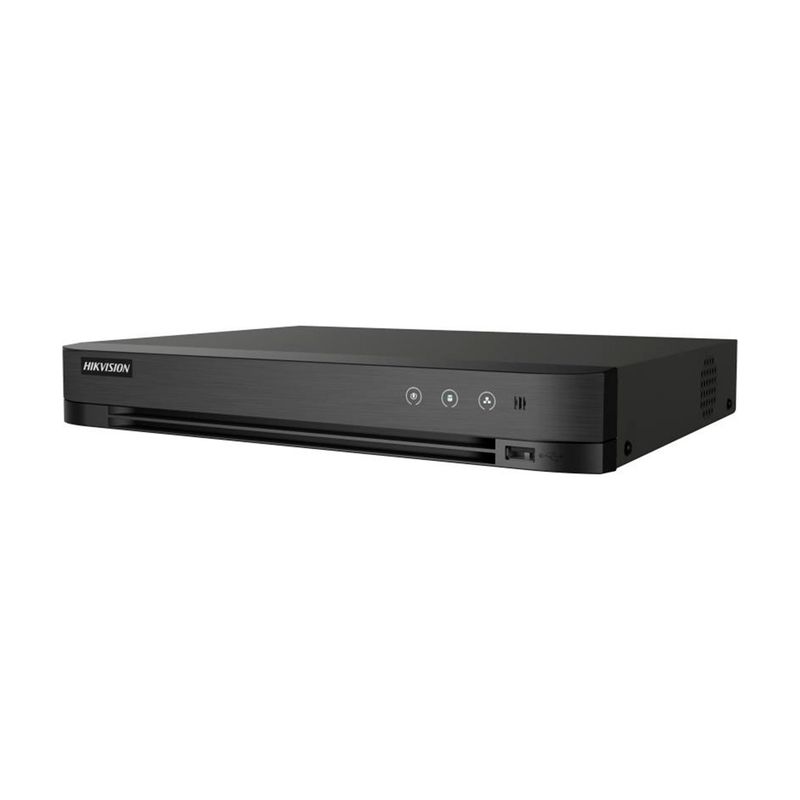 HIKVISION - GRABADOR DVR 4CH HIKVISION ACUSENSE 5MP 1HDD PN HK-IDS7204HUHI-M1FA