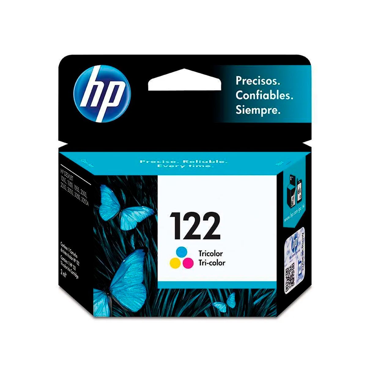 HP - TINTA HP 122 TRICOLOR 100 PAG DESKJET 1000 J110a PN CH562HL