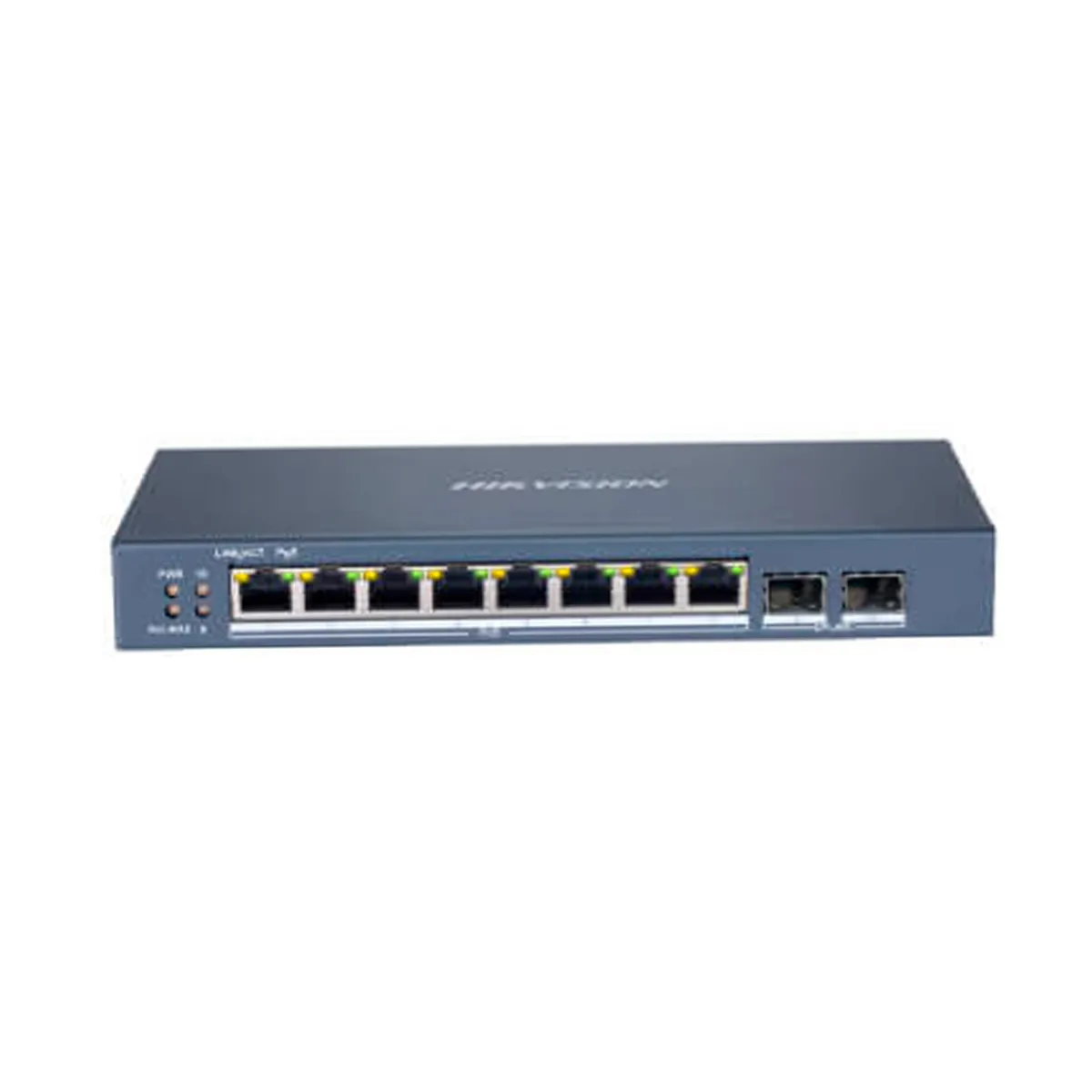 HIKVISION - SWITCH ADMINISTRATIVO HIKVISION 8 POE ALL 1000M PN HK-DS-3E1510P-SI