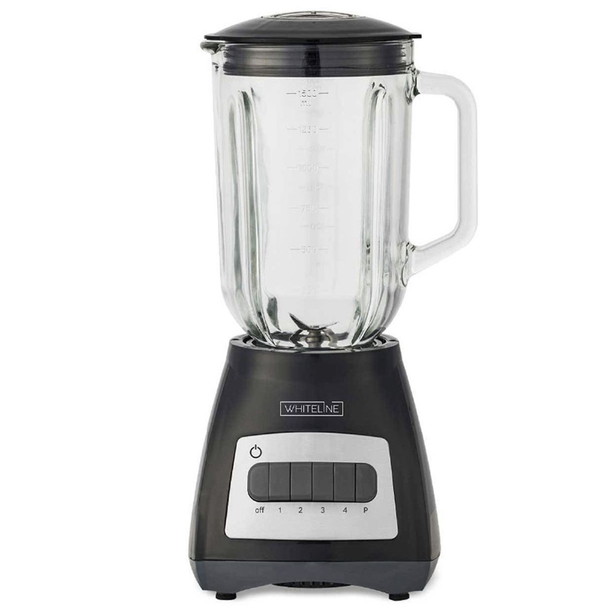 WHITELINE - Licuadora Whiteline Vaso de Vidrio 1.5 Litros