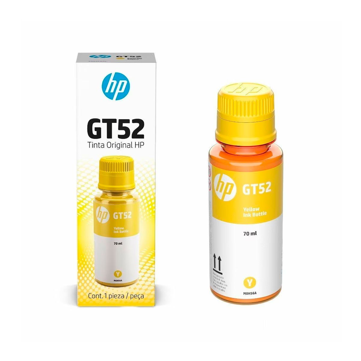 HP - TINTA HP GT52 AMARILLO 8K PAG  Ink Tank 115 410 415 PN M0H56AL