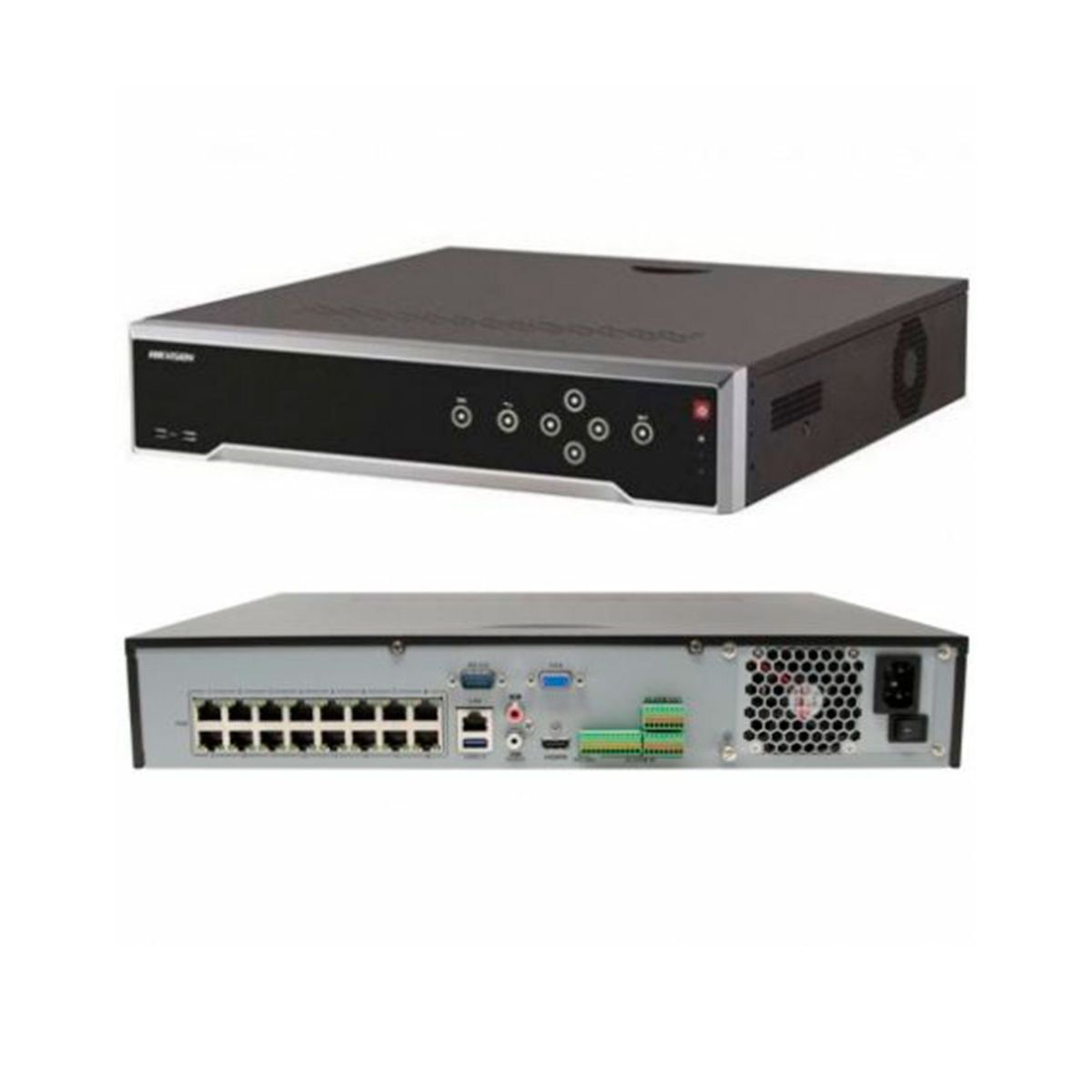 HIKVISION - GRABADOR NVR 32CH HIKVISION POE HASTA 4 HDD PN HK-DS7732NI-K416P