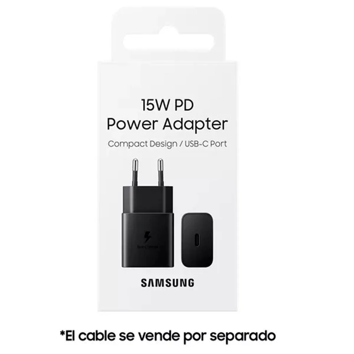 SAMSUNG - Cargador de Pared Samsung 15W Galaxy TAB S6 Lite Color Negro