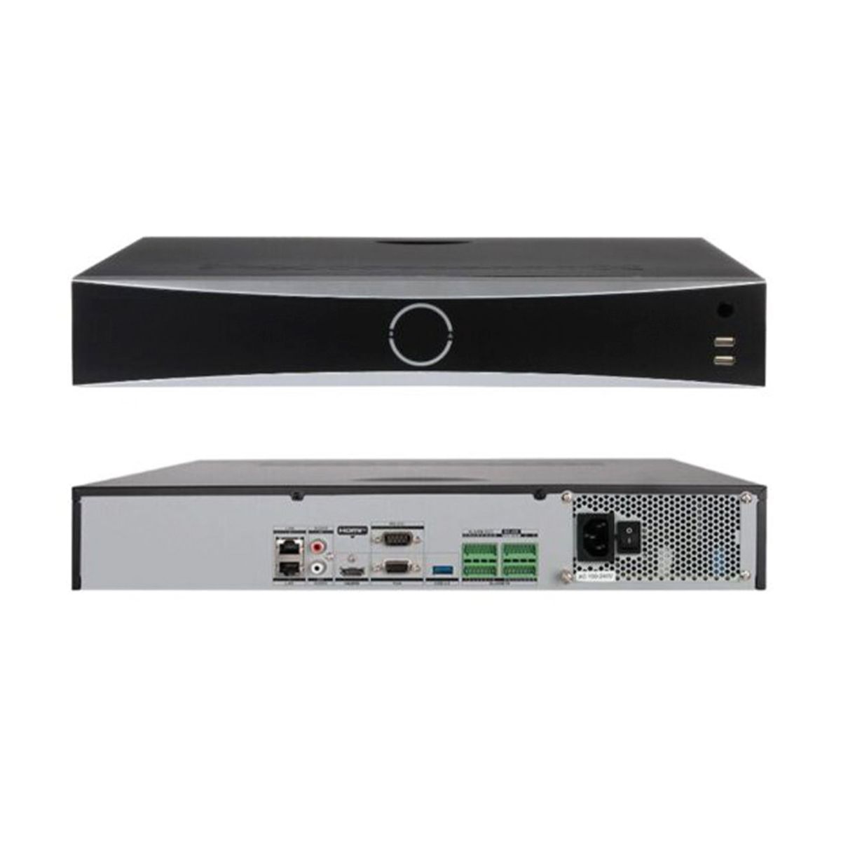 HIKVISION - GRABADOR NVR 32CH HIKVISION HASTA 4 HDD NEGRO PN HK-DS7732NXI-K4