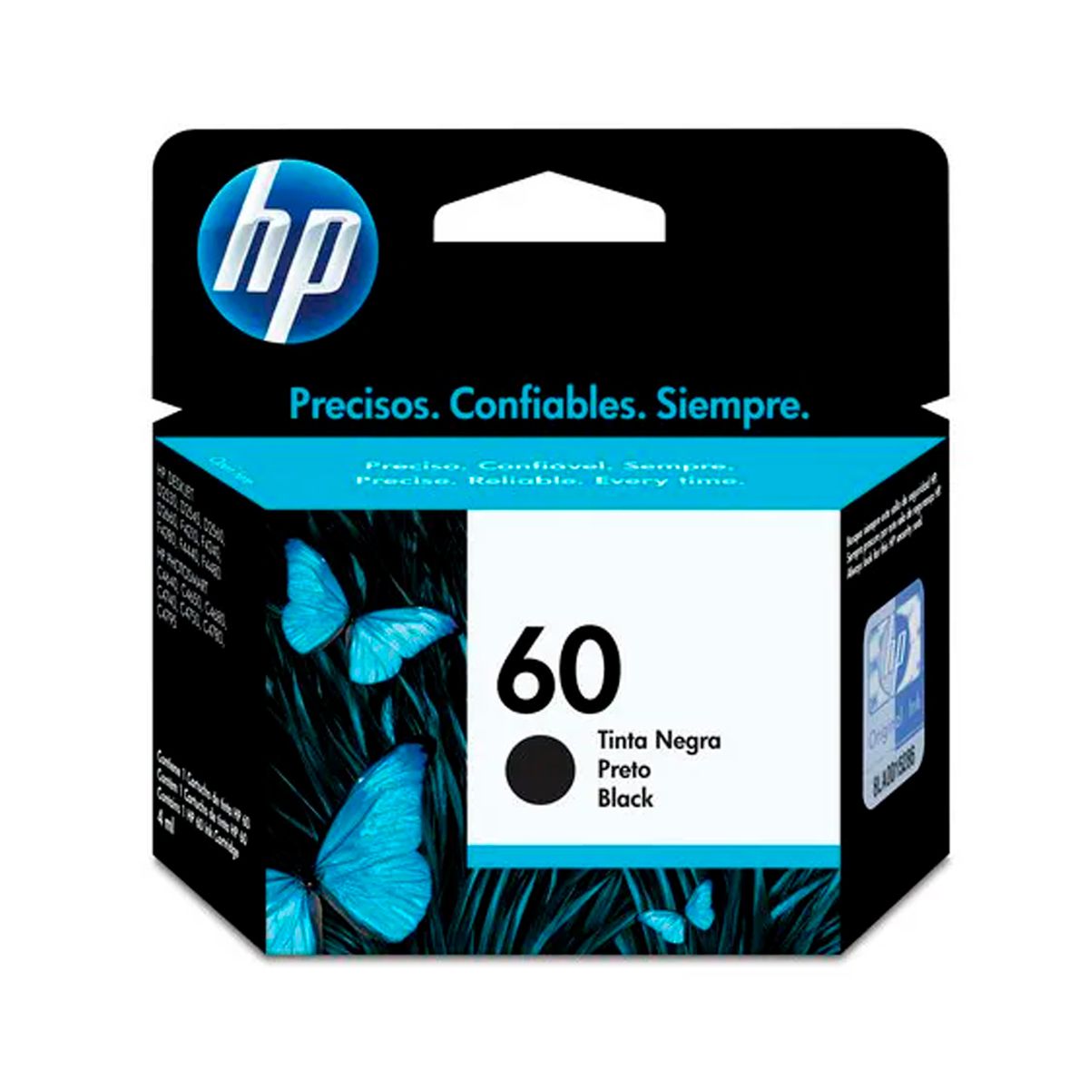 HP - TINTA HP 60 NEGRO 200 PAG OFFICEJET J4580 D1660 PN CC640WL
