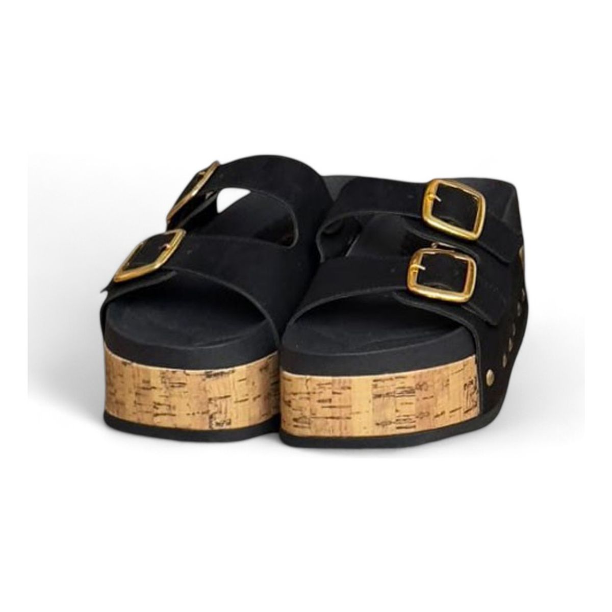 GENERICO - Sandalia Mujer Plataforma 7 2086L-52 Color Negro