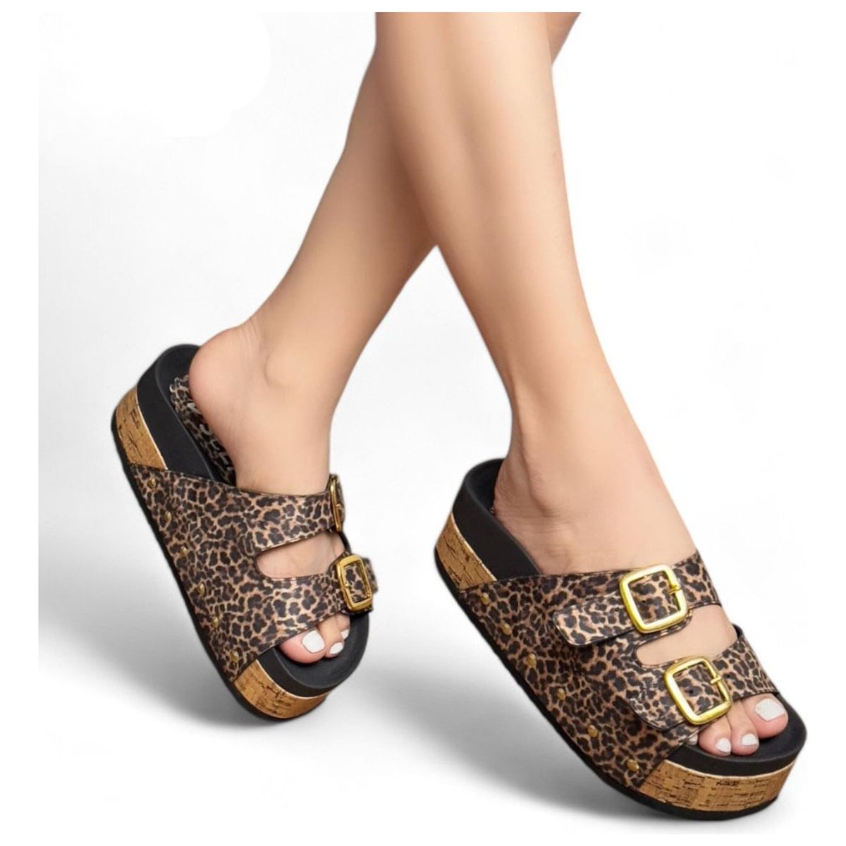 GENERICO - Sandalia Mujer Plataforma 7 2086L-52 Color Print