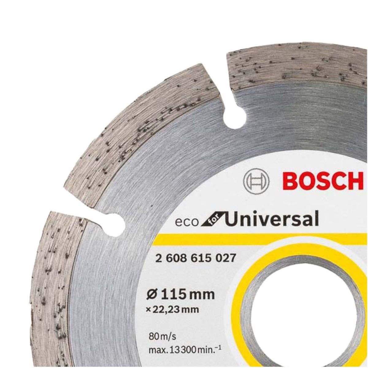 BOSCH - Disco Diamantado Eco Universal 4 1/2 " Segmentado 115 x 2.0 mm Bosch