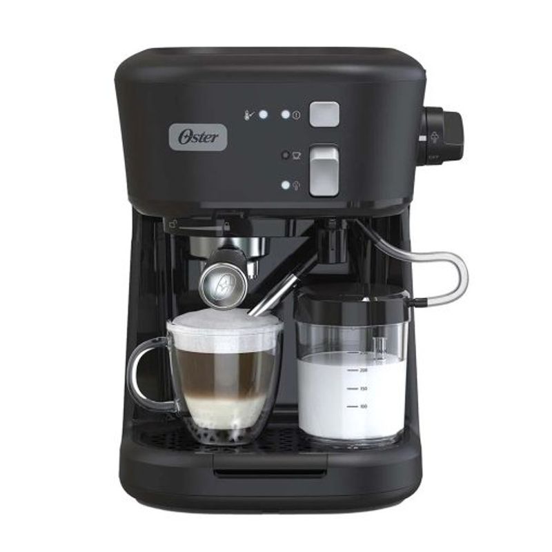 OSTER - Cafetera Oster® para Espresso y Capuccino BVSTEM5501B Negro