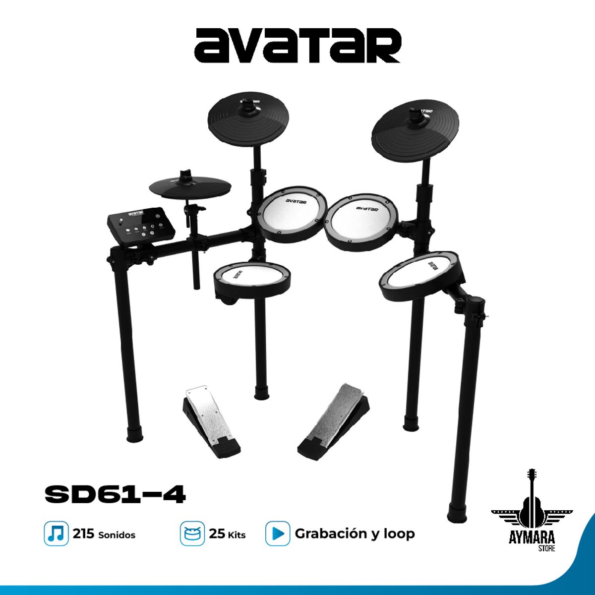 AVATAR - Batería Electrónica Avatar SD61-4