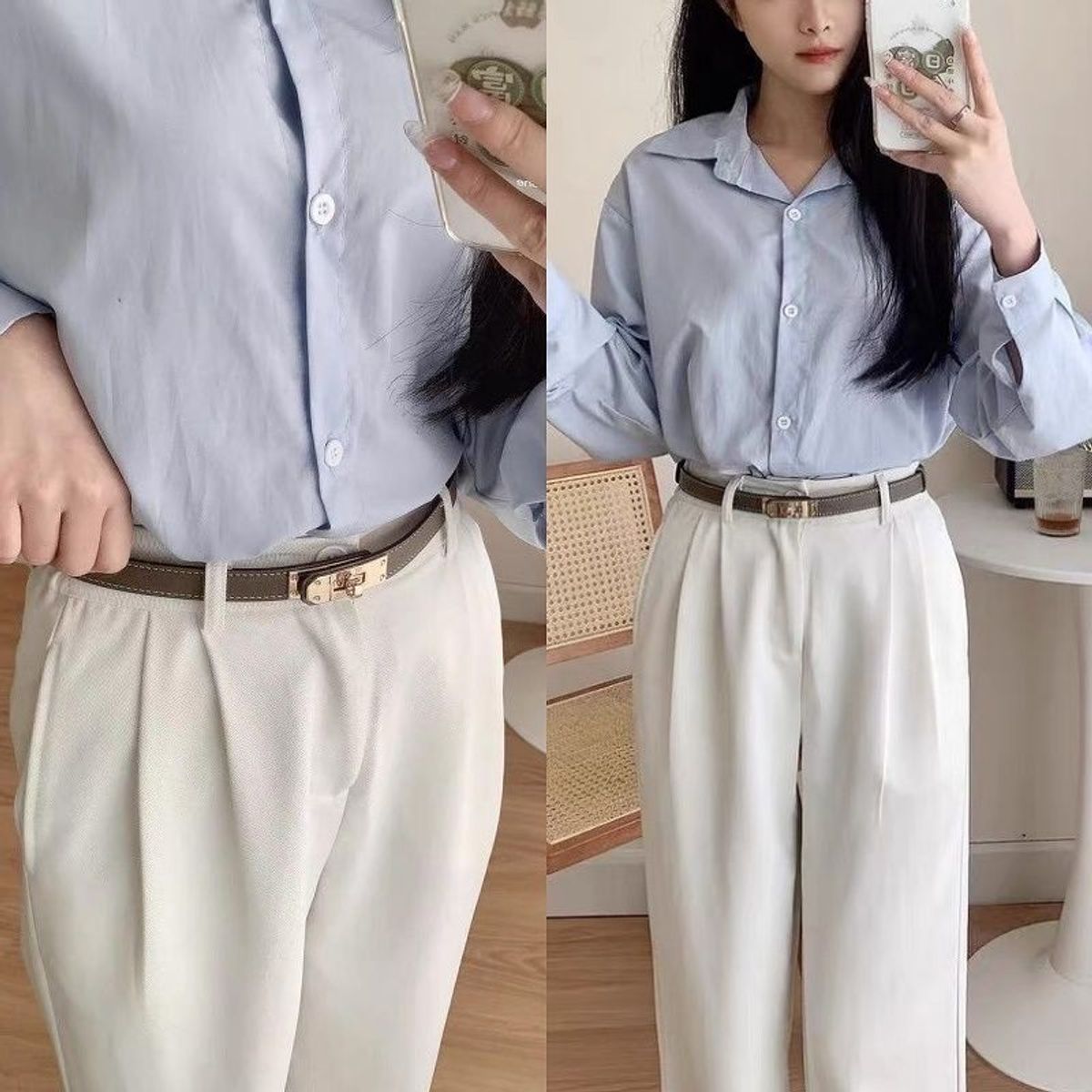 KAST PE - Correa Delgada Mapi Regulable para Mujer  Negro