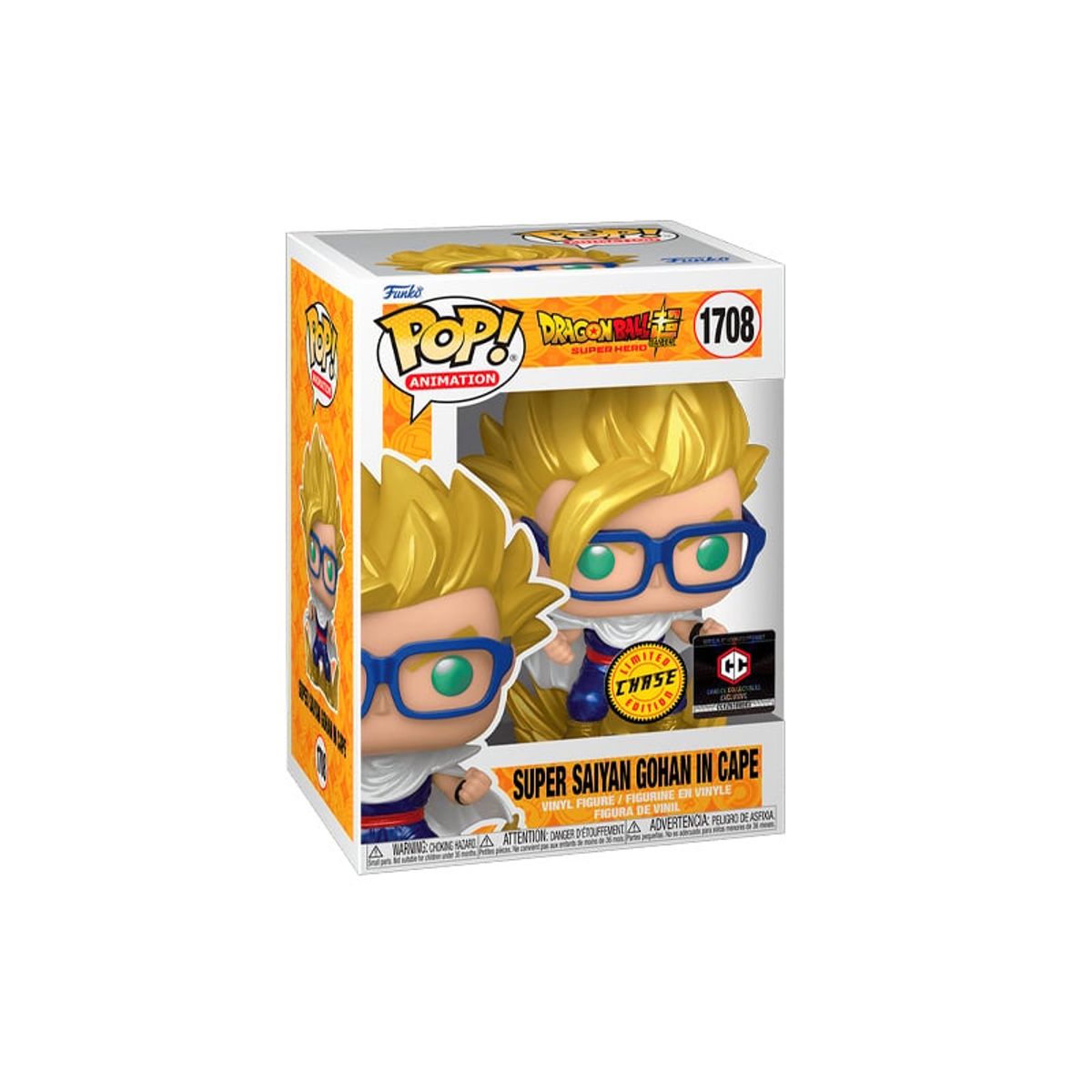 FUNKO - SUPER SAIYAN GOHAN IN CAPE CHASE DRAGON BALL 1708