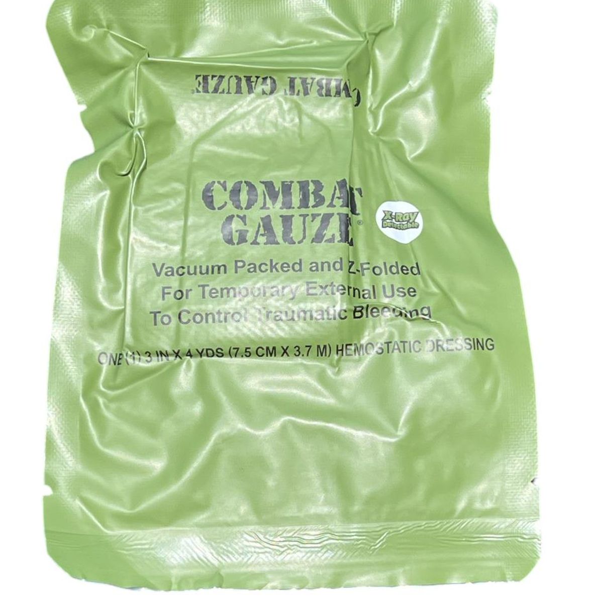 GENERICO - Vendaje gasa combat  IFAK  primeros  auxilios 7.5CM x 3.7M chino