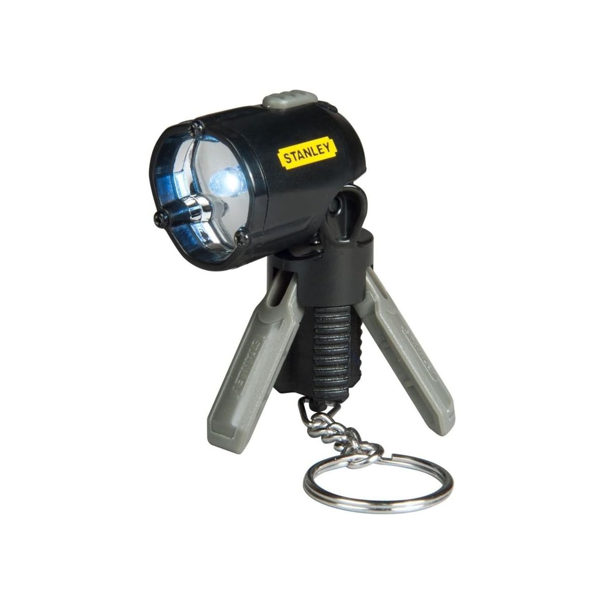 STANLEY - Linterna con trípode llavero linterna led Stanley