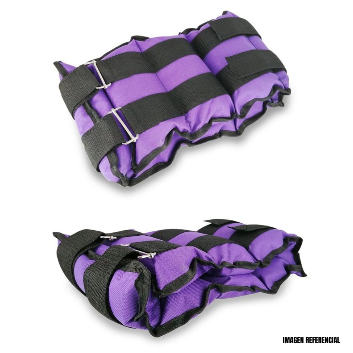 GENERICO - Pesas Muñequeras Tobilleras Peso de 2kg Pack 2 unidades