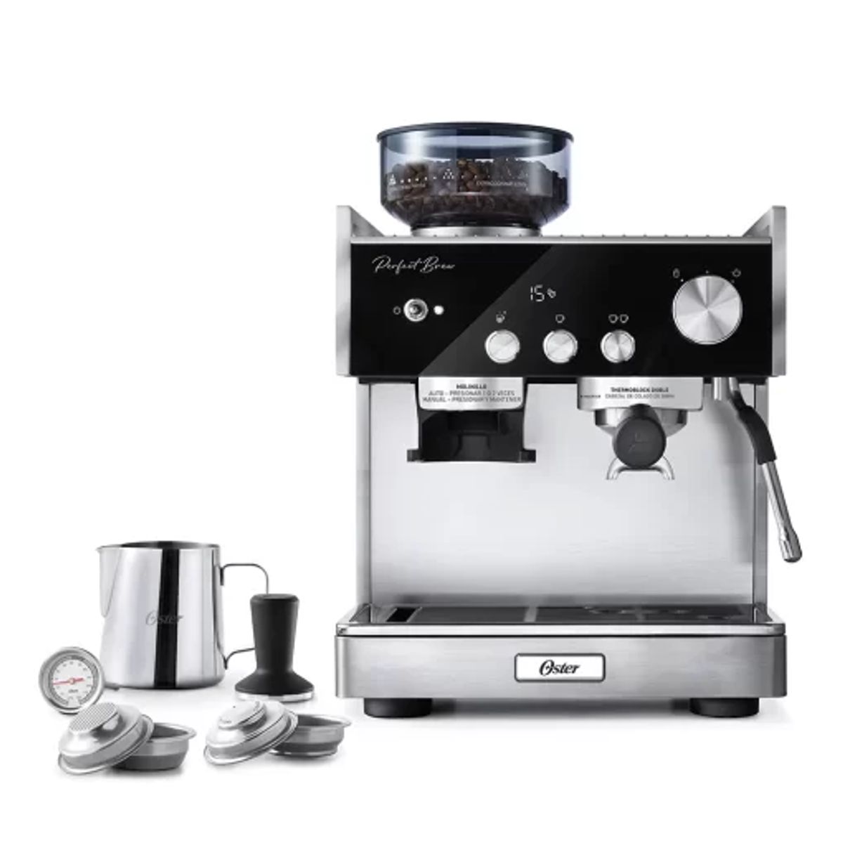 OSTER - Cafetera Oster®para Espresso Perfect Brew BVSTEM7400 053