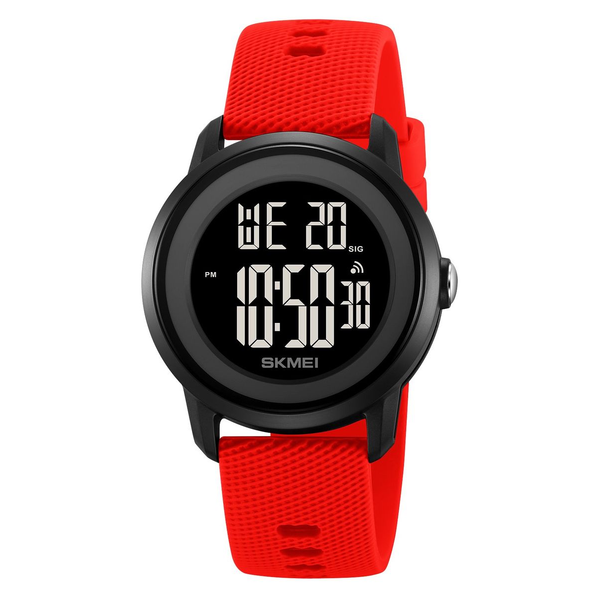 SKMEI - Reloj Skmei 2218 rojo correa silicona