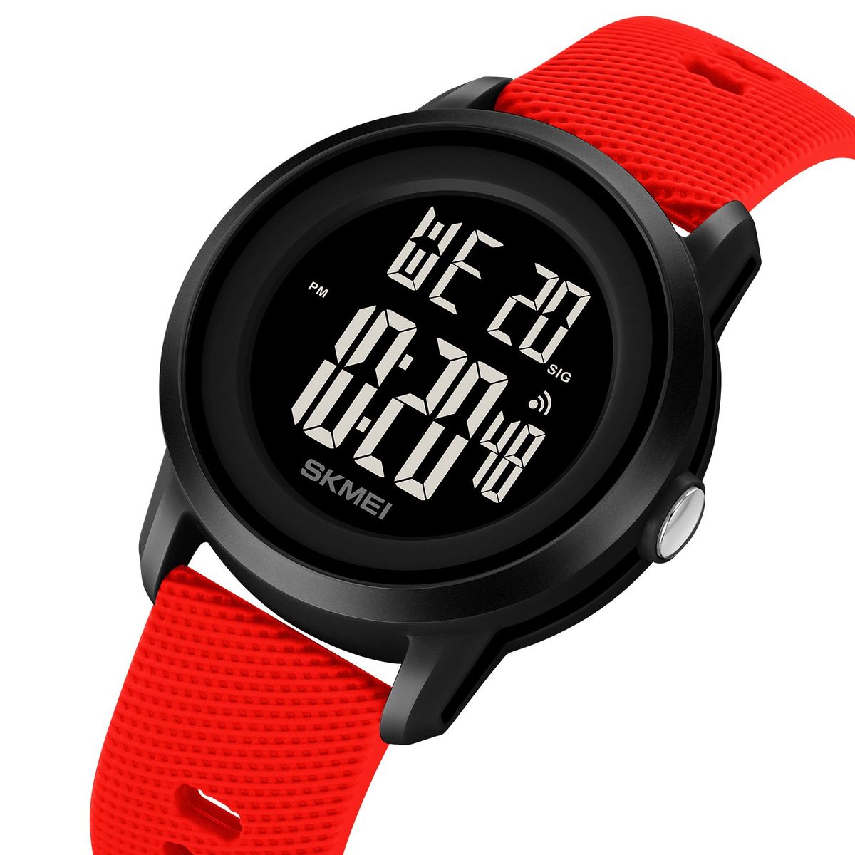 SKMEI - Reloj Skmei 2218 rojo correa silicona