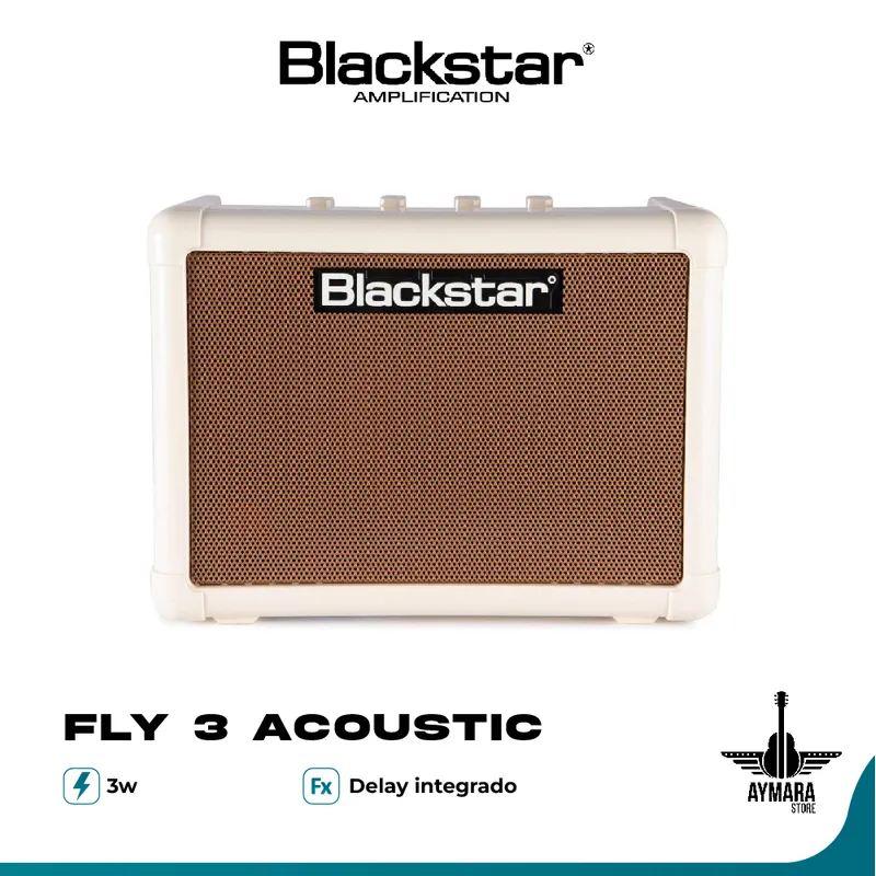 BLACKSTAR - Amplificador Portátil Blackstar FLY 3 Acoustic