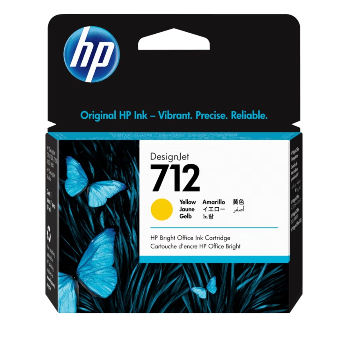HP - Cartucho de Tinta HP DesignJet 712 Amarillo de 29 ml