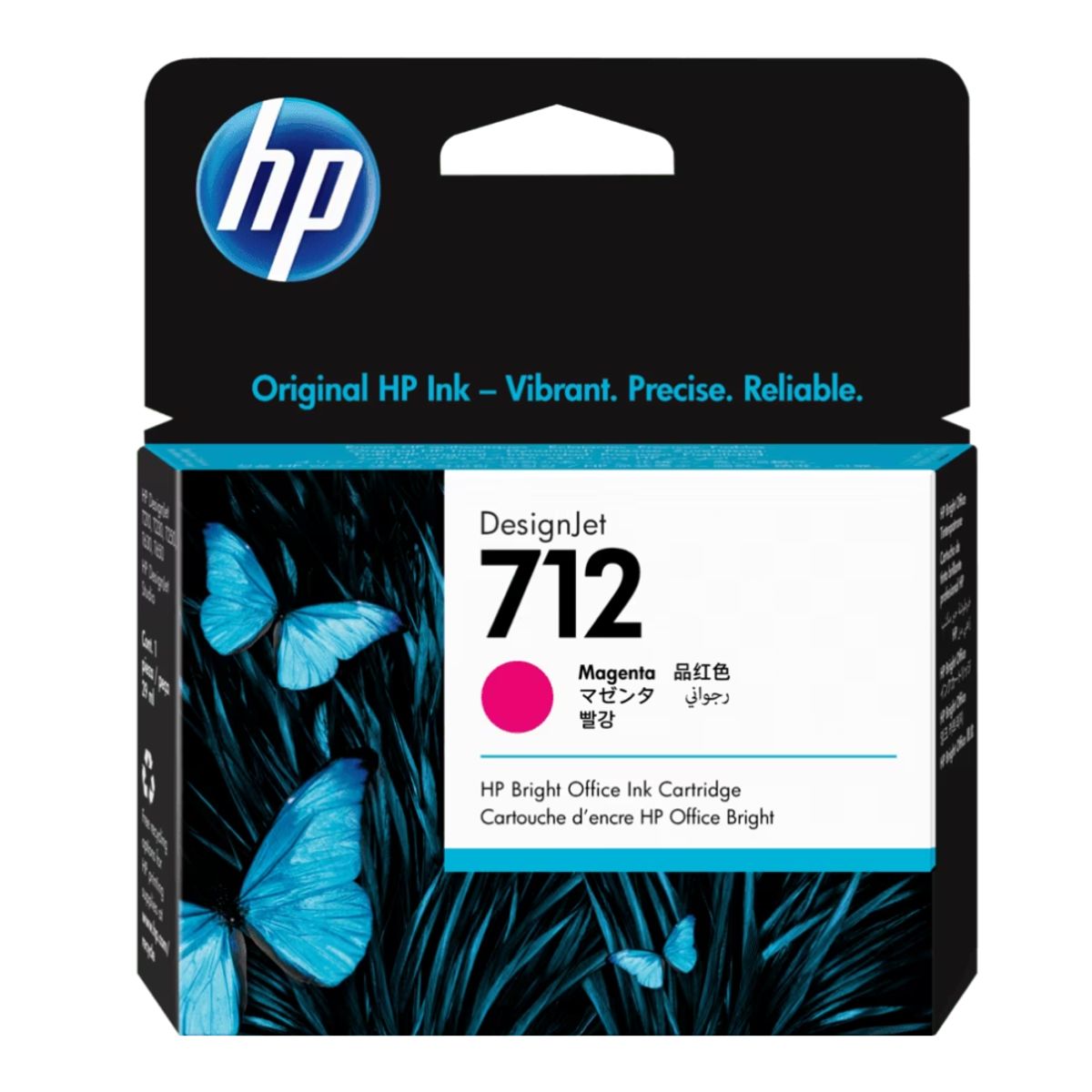 HP - Cartucho de Tinta HP DesignJet 712 Magenta de 29 ml