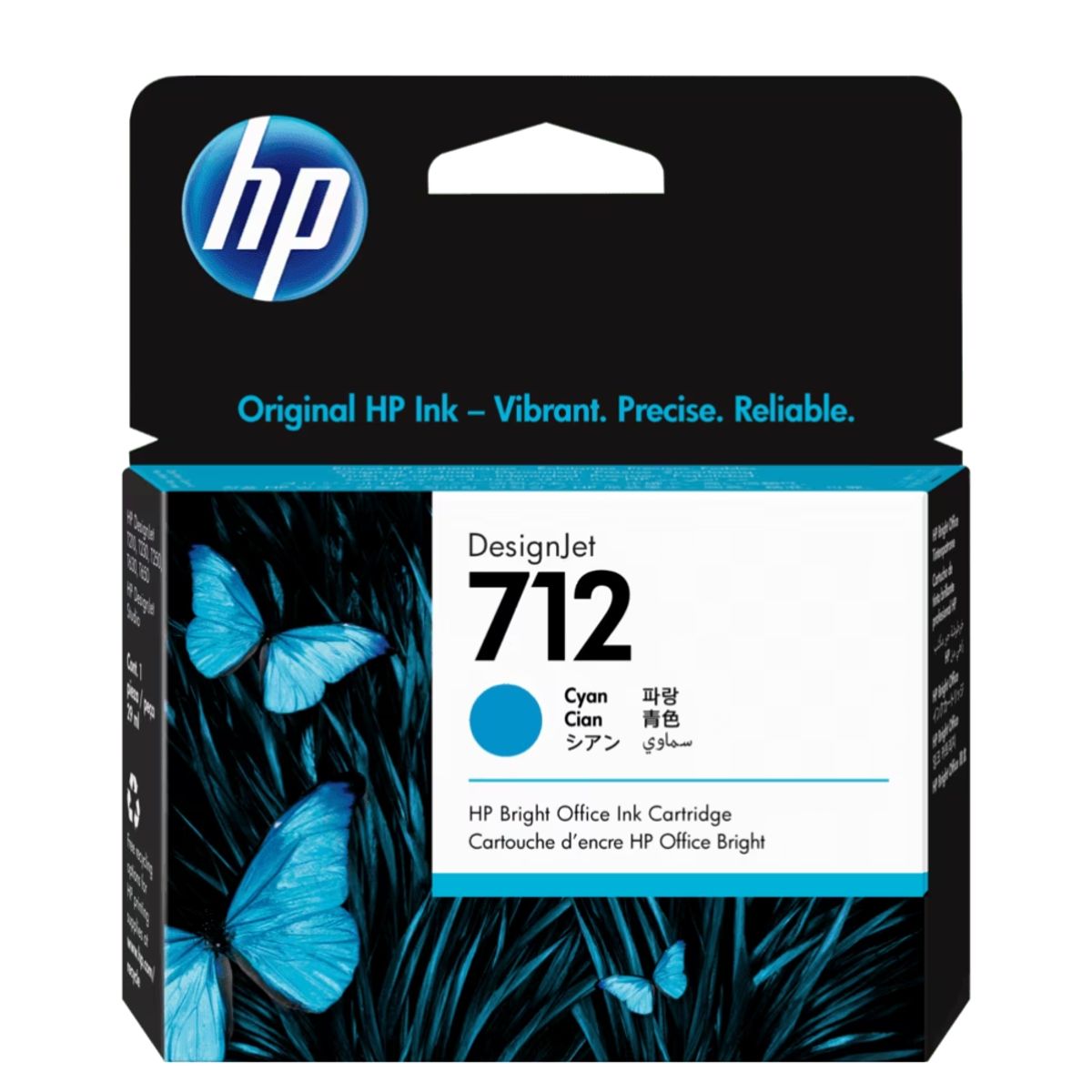 HP - Cartucho de Tinta HP DesignJet 712 Cian de 29 ml