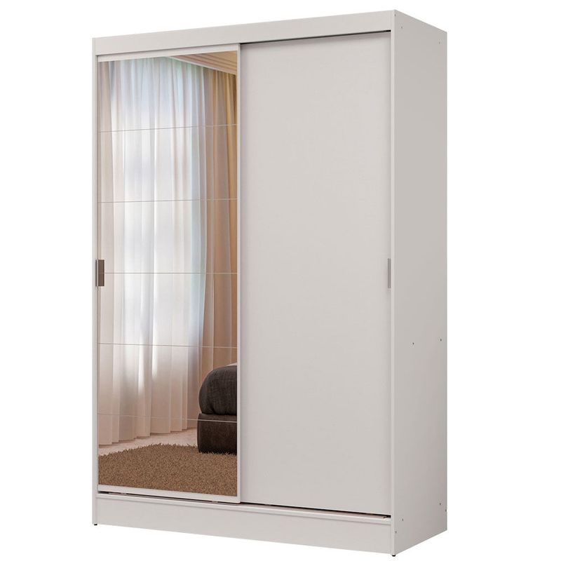 MADESA - Ropero Luke 2 Puertas Corredizas 1 Espejo