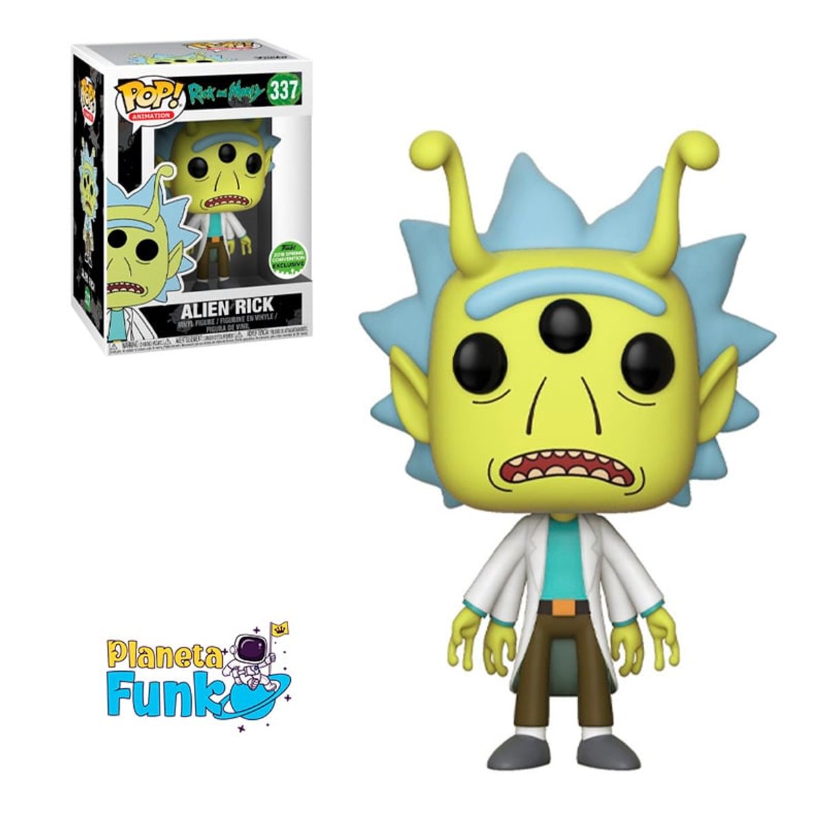 FUNKO - RICK Y MORTY ALIEN RICK EXCLUSIVO