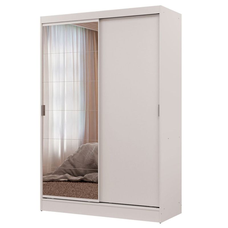 MADESA - Ropero Max 2 Puertas Corredizas 1 Espejo