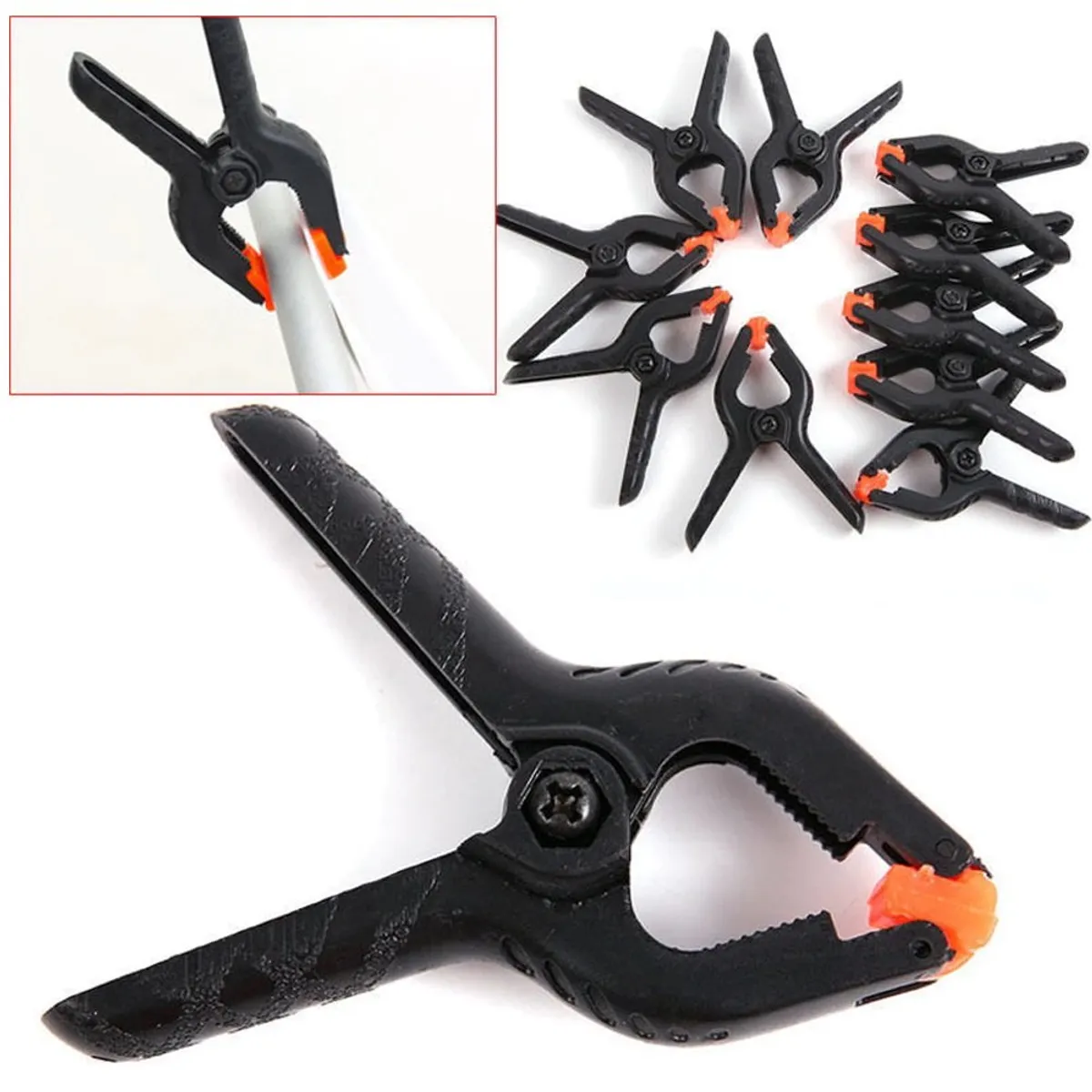 GENERICO - Gancho para Fondo de papel 15cm