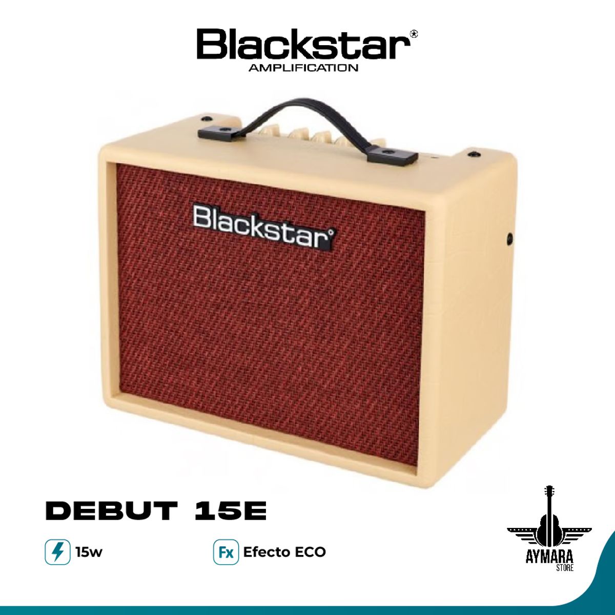 BLACKSTAR - Amplificador para Guitarra Eléctrica Blackstar Debut 15E