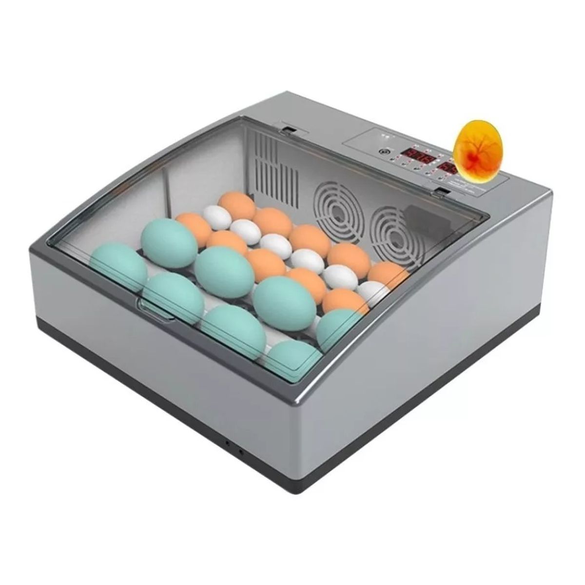 GENERICO - INCUBADORA DE 36 HUEVOS AUTOMÁTICA LED 220V