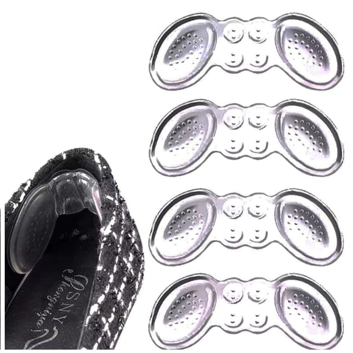 GENERICO - Protector  Talon Extra Suave Comodidad gel 2 pares