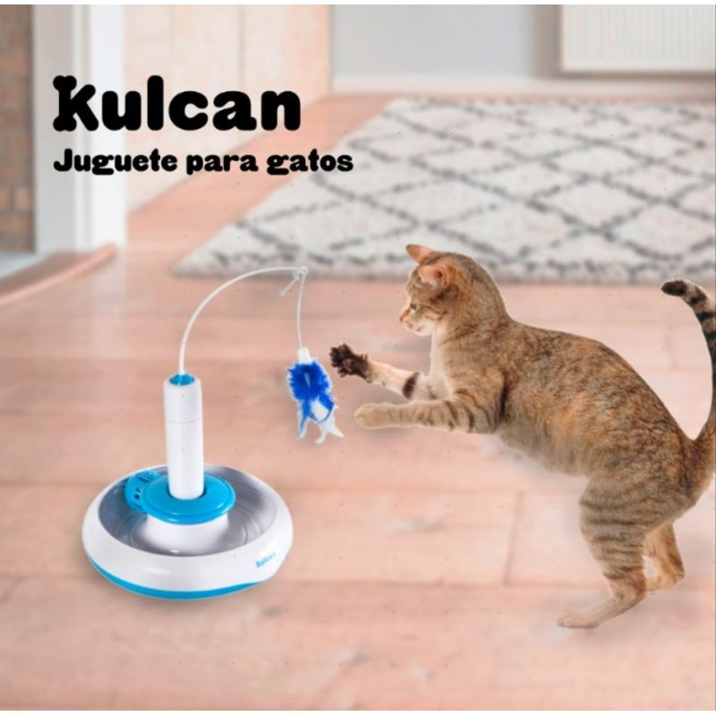 KULCAN - Kulcan Juguete Eléctrico Interactivo de Cacería Para Gatos