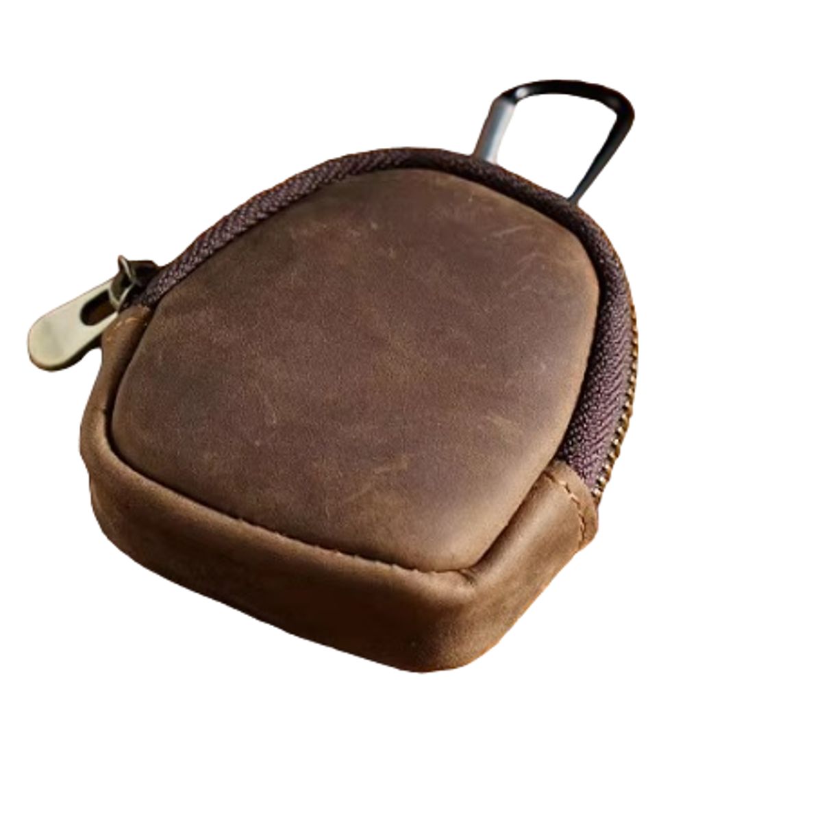 GENERICO - MONEDERO DE CUERO GENUINO PARA COLGAR