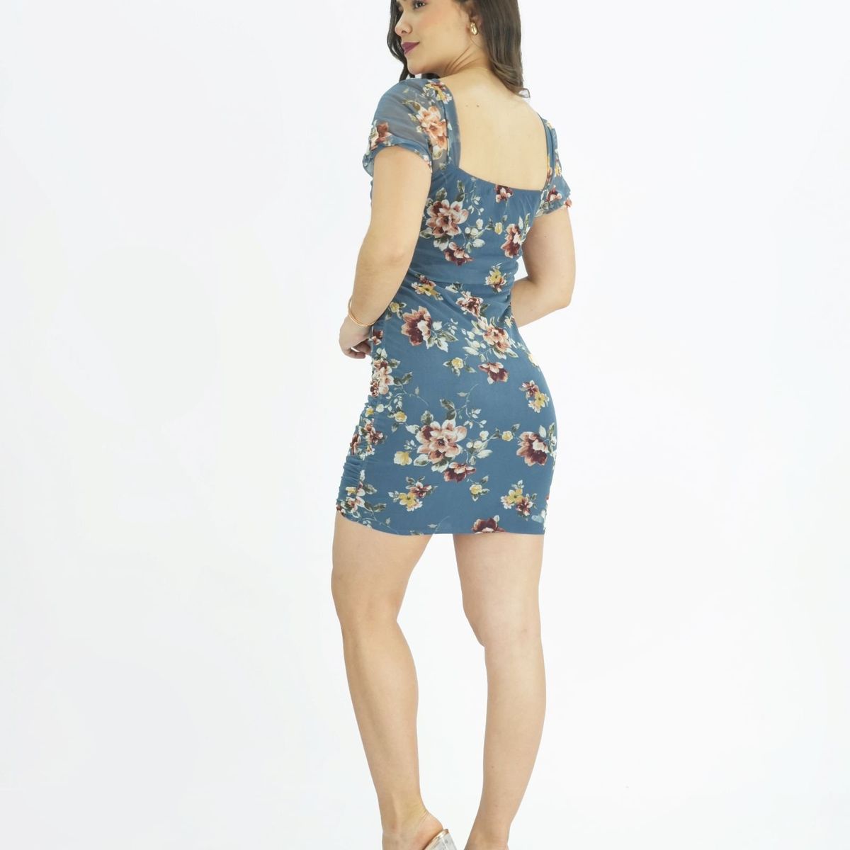 KAFA - VESTIDO ARIATNE AZUL ACERO